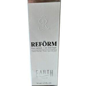 Respirare Earth Tech Reform Face Serum 1.7oz Collagen Elastin, New Sealed USA